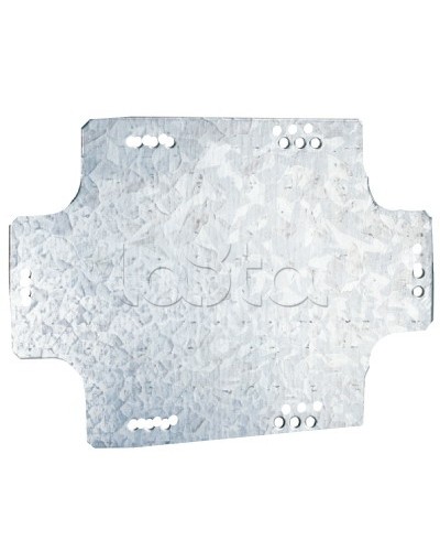 Монтажная пластина из оцинк. стали 270х198х1,5мм, для коробок 300х220мм DKC (59608) в Муроме Крепежные изделия Pintop.ru