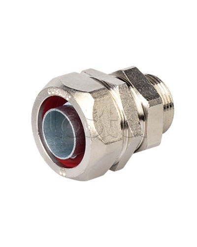 Муфта поворотная металлорукав-коробка DN 20,М25х1,5,наружная резьба DKC 6014-25G в Муроме Повороты, муфты, тройники Pintop.ru