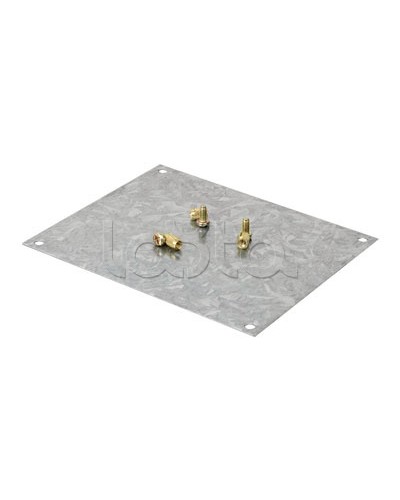 Монтажная пластина из оцинк. стали 133х109 мм, для коробок 154х129 мм DKC (653012) в Муроме Распределительные коробки Pintop.ru