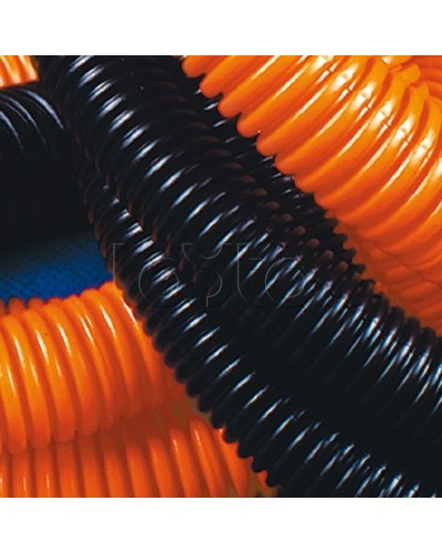 Труба гофрированная ПНД с зондом лёгкая 40 мм цвет оранжевый (20 м) DKC 71940 в Муроме Труба гофрированная Pintop.ru