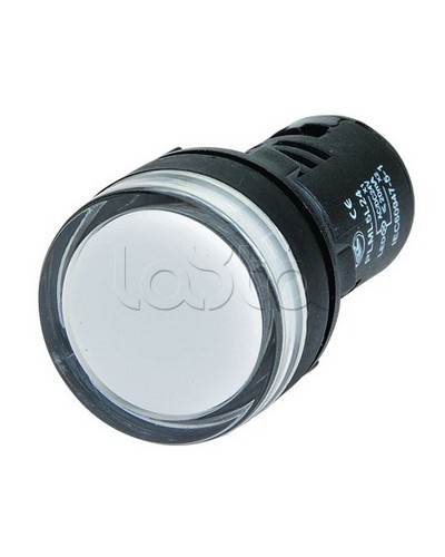 Сигнальный индикатор со встроенным диодом 220В, белый DKC ALIL5L220 в Муроме Аксессуары для стоек и шкафов Pintop.ru