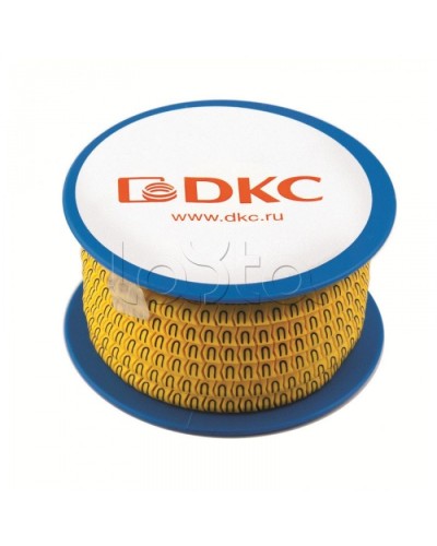 Колечко маркировочное 5, 2.5-4мм. черное на желтом DKC AZO305BY в Муроме Крепежные изделия Pintop.ru