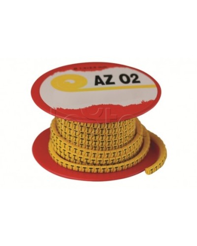 Колечко маркировочное P, 2.5-4мм. черное на желтом DKC AZO3PPBY в Муроме Аксессуары для кабель-канала Pintop.ru