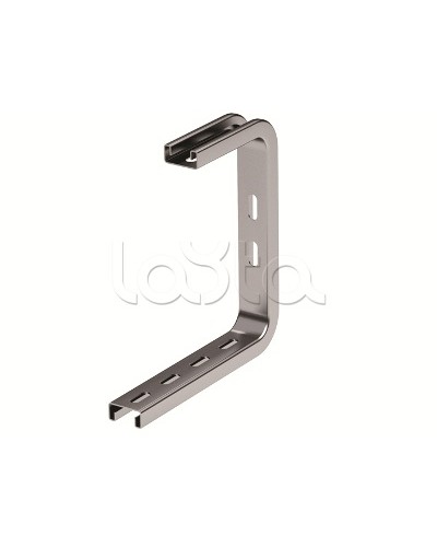 Консоль легкая потолочная DS осн.150 мм, длина 190 мм, цинк-ламельная DKC / ДКС (BBA3015ZL) в Муроме Аксессуары для лотков Pintop.ru