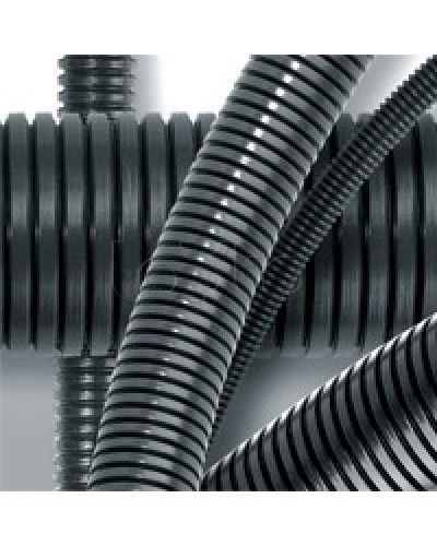 Труба гофрированная DN17мм, ПВ-2, д. вн. 16,8 мм, д. нар. 21,2 мм, полиамид 6 DKC (PA601721F2) в Муроме Труба гофрированная Pintop.ru