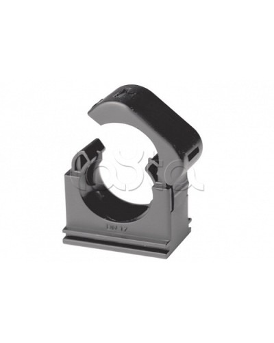 Держатель с крышкой DN 7 мм, полиамид, цвет чёрный DKC PASW07N в Муроме Крепежные изделия Pintop.ru