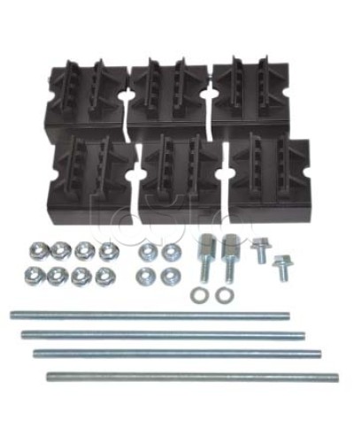 Набор шинодержателей толщиной 10 мм, 4 полюса DKC (R5BSEV2/10TN) в Муроме Держатели, клипсы, скобы Pintop.ru