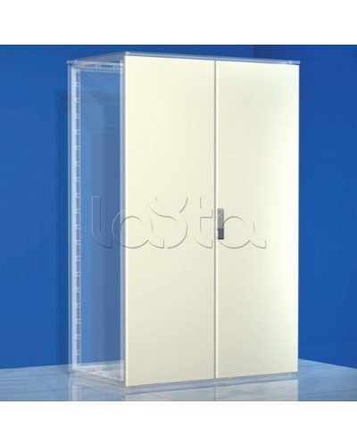 Дверь сплошная, двустворчатая, для шкафов DAE/CQE, 2200 x 1000 мм DKC R5CPE22101 в Муроме Аксессуары для стоек и шкафов Pintop.ru