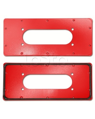 Фланец красный для ST с перф. Тип 3 DKC R5FPST01-RAL3000 в Муроме Аксессуары для стоек и шкафов Pintop.ru