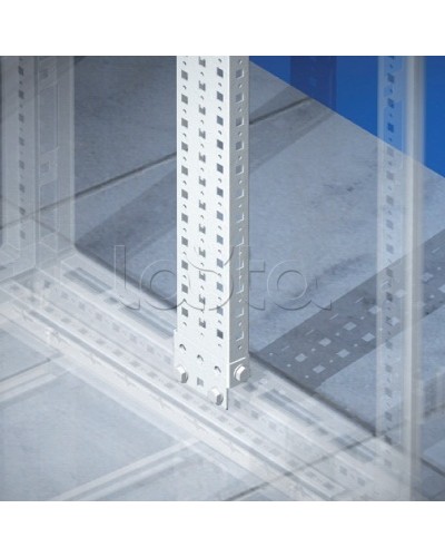 Рейки вертикальные, широкая, для шкафов CQE В=1800мм, 1 упаковка - 2шт. DKC R5PDV18 в Муроме Аксессуары для стоек и шкафов Pintop.ru