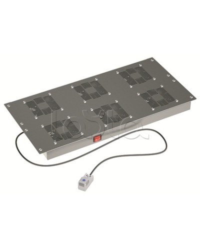 Потолочный вентиляторный модуль, с термостатом 6 вент. для крыши Ш= 600мм DKC R5VSIT6006FT в Муроме Вентиляторные модули Pintop.ru