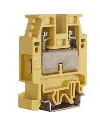 зажим бежевый 16 кв.мм DKC ZCB510 в Муроме Аксессуары для стоек и шкафов Pintop.ru