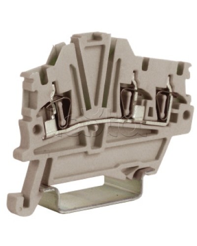 Зажим 1,5 кв.мм серый 1 ввод/2 вывода DKC ZHM410GR в Муроме Держатели, клипсы, скобы Pintop.ru