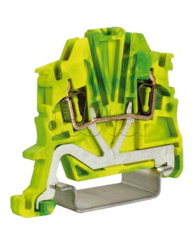 Зажим для заземления, 1,5 кв.мм желто-зеленый DKC ZHT400 в Муроме Держатели, клипсы, скобы Pintop.ru