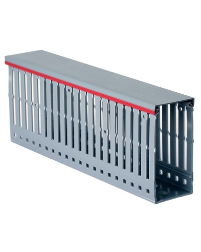 Короб перфорированный, серый RL6 25x60 мм DKC 01166RL в Муроме Кабельные лотки Pintop.ru