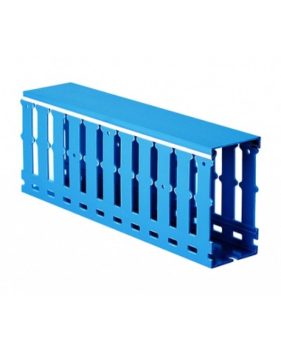 Короб перфорированный, синий RL6 40x60 DKC 01284RL в Муроме Аксессуары для кабель-канала Pintop.ru