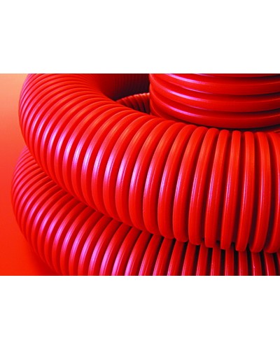 Труба гофрированная двустенная ПНД 63 мм для кабельной канализации с зондом DKC 121963 (50 м) в Муроме Труба гофрированная Pintop.ru