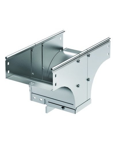 Ответвитель-переходник TDSR T-обр. вертикальный 500/200 в комплекте с крепежными элементами и соединительными в Муроме Аксессуары для лотков Pintop.ru