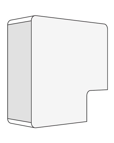 Угол плоский 30x10 APM (40 шт/уп) DKC 00408 в Муроме Аксессуары для кабель-канала Pintop.ru