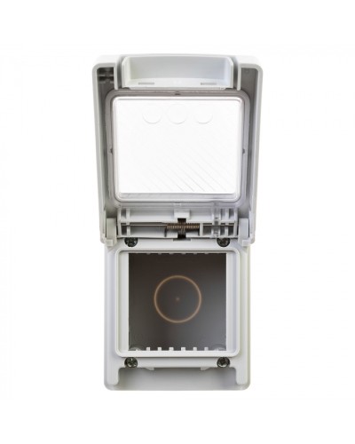 Коробка для настенного монтажа Avanti, IP55, серая, 2 модуля DKC (4403932) в Муроме Распределительные коробки Pintop.ru