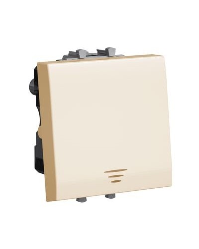 Кнопка Ванильная дымка, Avanti, 16A, 2 мод. DKC 4405152 в Муроме Аксессуары для стоек и шкафов Pintop.ru