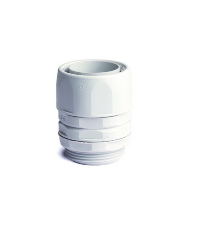 Переходник армированная труба - коробка IP65, 1/4, д.10мм DKC 55110 в Муроме Аксессуары для лотков Pintop.ru