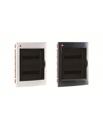 Щиток встраиваемый 24 мод.,IP 41 , черный DKC 82524 в Муроме Аксессуары для стоек и шкафов Pintop.ru