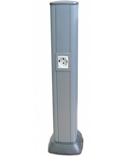 Колонна алюминевая 0,71 м, цвет темно-серебристый металлик DKC 09594 в Муроме Аксессуары для стоек и шкафов Pintop.ru