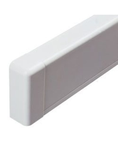 Заглушка для плинтусного короба 100х40 мм белый DKC AIR10045 в Муроме Аксессуары для стоек и шкафов Pintop.ru