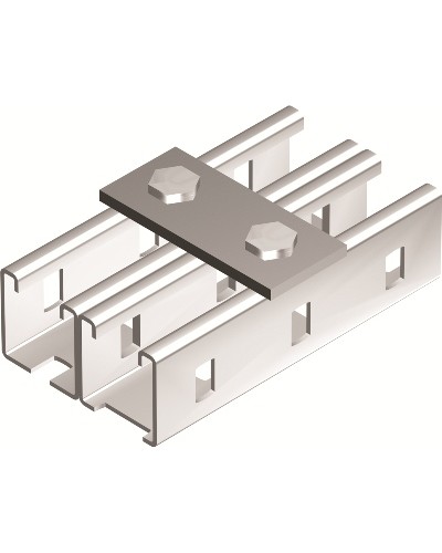 Пластина соединительная, длина 90 мм, 2отв., горячеоцинкованная DKC BMD1011HDZ в Муроме Аксессуары для лотков Pintop.ru