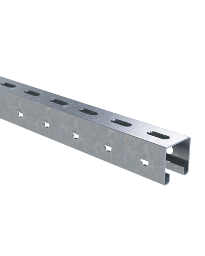 С-образный профиль 41х41, L500, толщ.1,5 мм горячеоцинкованный DKC BPL4105HDZ в Муроме Аксессуары для лотков Pintop.ru