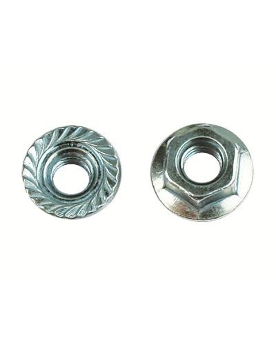 Гайка с насечкой, препятствующей откручиванию М5 (200 шт/уп) DKC (CM100500) в Муроме Крепеж Pintop.ru