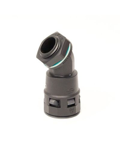 Монтажный комплект муфта 45 грд. труба-коробка DN 29 мм, М32х1,5, полиамид, цвет черный DKC PACL29M32N в Муроме Крепеж: Дюбели, шурупы, саморезы Pintop.ru