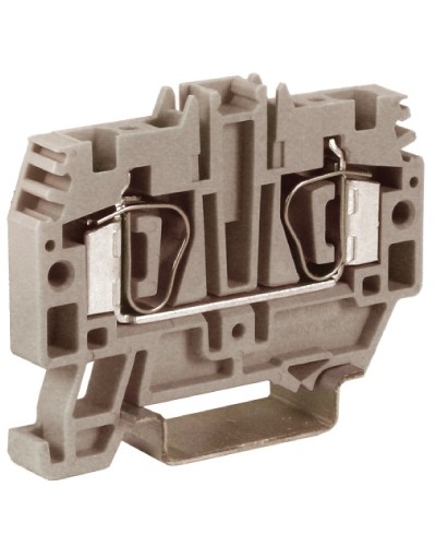 Зажим 4 кв.мм серый DKC ZHM250GR в Муроме Держатели, клипсы, скобы Pintop.ru