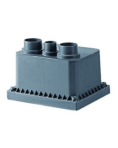 Колодец переходной смотровой 225x175x145 с крышкой для двустенных труб DKC (025001) в Муроме Повороты, муфты, тройники Pintop.ru