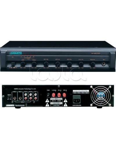 Микшер-усилитель DSPPA MP-300P в Муроме Система оповещения и трансляции Dsppa Pintop.ru
