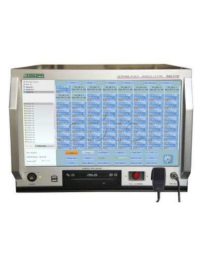 Блок управления центральный DSPPA MAG-6182 в Муроме Система оповещения и трансляции Dsppa Pintop.ru