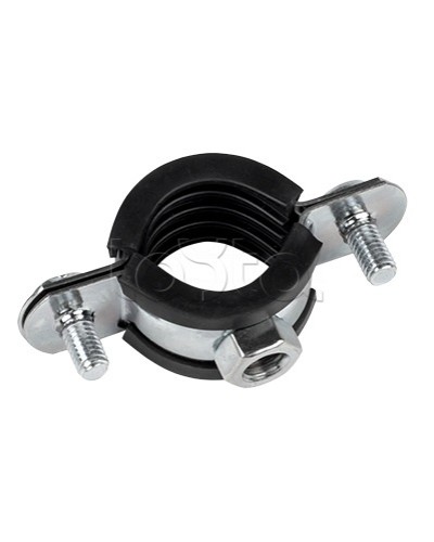 Хомут стальной 3/8 (15-19 мм), с уплотнителем EKF (hsu1038) в Муроме Стяжки-хомуты Pintop.ru