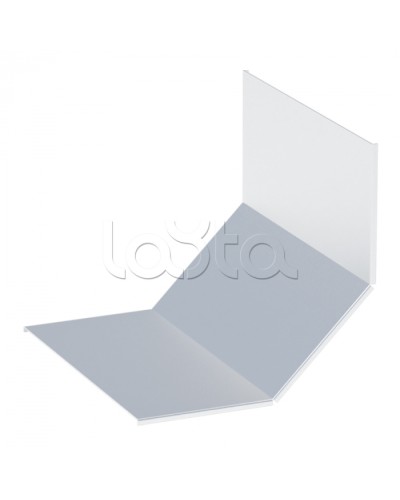 Крышка на угол 90 градусов верт. внутр. лестн. усиленная 100x500 мм (2 мм) HDZ EKF (kviltp90100500-2-HDZ) в Муроме Аксессуары для лотков Pintop.ru