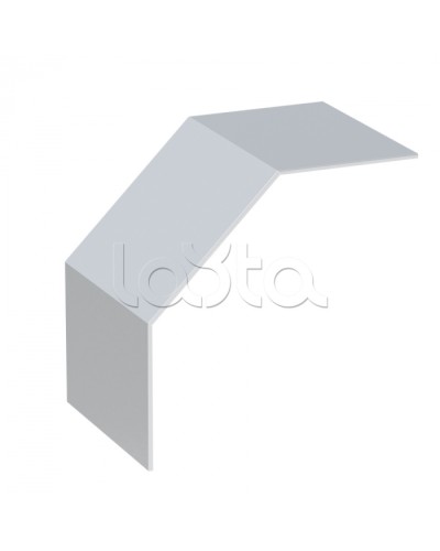 Крышка на угол 90 градусов верт. внеш. лестн. усиленная 150x500 мм (2 мм) HDZ EKF (kvoltp90150500-2-HDZ) в Муроме Аксессуары для лотков Pintop.ru