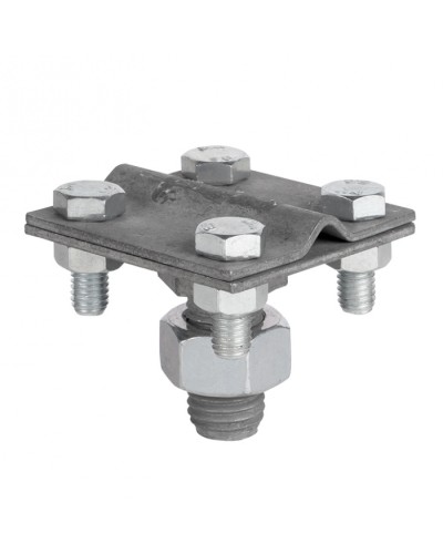 Зажим прута на штыре (пластина 56х56мм) HZ EKF PROxima (lp-g6606-e1302) в Муроме Электротехническое оборудование Pintop.ru