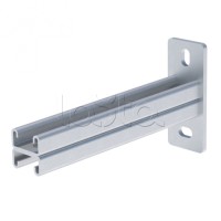 STRUT-консоль двойная 41х21 мм, основание 450 мм HDZ EKF (stkd412145-HDZ)