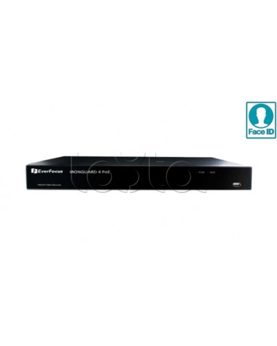 IP-видеорегистратор 8-ми канальный EverFocus IRONGUARD 8 PoE в Муроме IP Видеорегистраторы Pintop.ru
