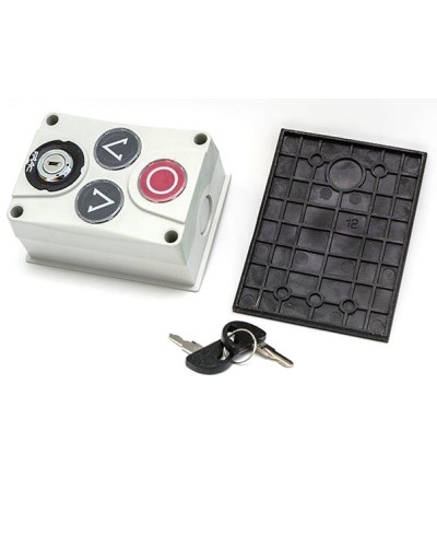 Панель управления 3х кнопочная с ключом Faac 402500 в Муроме Устройства радиоуправления для шлагбаумов и автоматики Pintop.ru