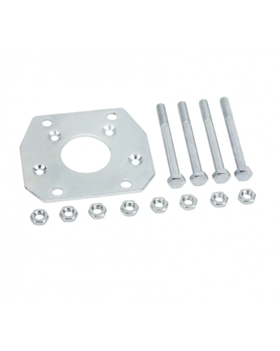 Пластина монтажная с анкерами для стойки Faac 737100 в Муроме Запчасти для шлагбаумов и автоматики Pintop.ru