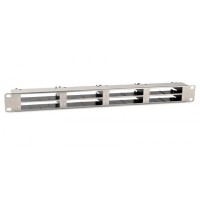 Патч-панель Hyperline 1U PPTR-19-4CU-STL