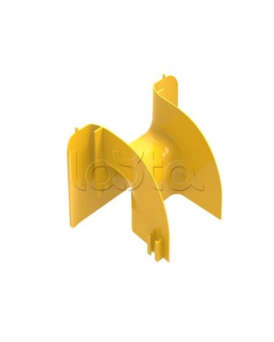 Спуск кабельный под оптический лоток Hyperline FBTR-OUT120 в Муроме Аксессуары для лотков Pintop.ru