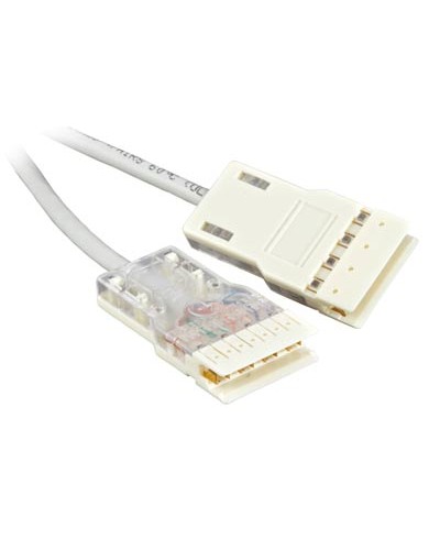 Патч-корд 110 тип-110 тип, 4 пары, Cat.5e, LSZH, 1 м серый Hyperline PC-110-110-4P-C5e-1M-LSZH-GY в Муроме Патч-корды и пигтейлы Pintop.ru