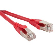 Патч-корд RJ45-RJ45, 4 пары, STP, кат.5е, LSZH (1,5м) Hyperline PC-LPM-STP-RJ45-RJ45-C5e-1.5M-LSZH-RD