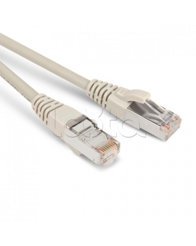 Патч-корд RJ45-RJ45, 4 пары, STP, кат.5е, LSZH (3м) Hyperline PC-LPM-STP-RJ45-RJ45-C5e-3M-LSZH-GY в Муроме Патчкорды (медные) Pintop.ru